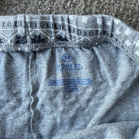 Lounge Pants Holiday Fam Jams Size XL The Honest Company - Picture 3 of 7